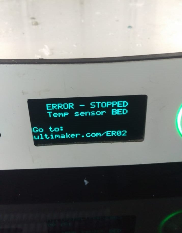 bed heat error